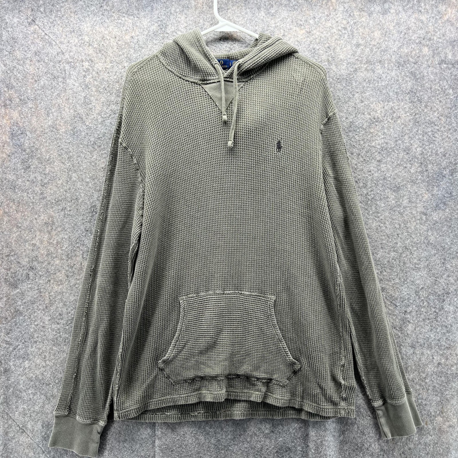 Polo Ralph Lauren Maglione Uomo Grande Felpa con Felpa Felpa Pullover Waffle Pony