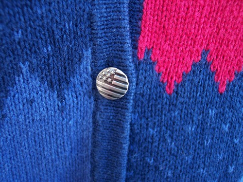 Quacker Factory American Patriotic Angel Pullover Weste Gr. L 4th of July Top - Bild 5 von 11