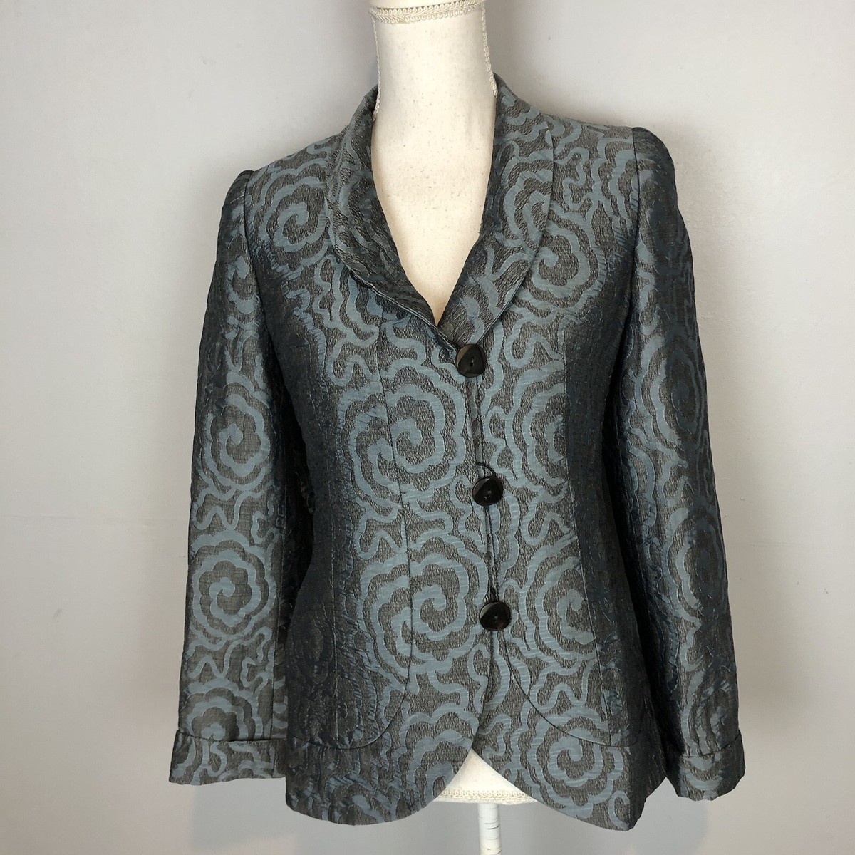 アウターその他 EMPORIO ARMANI Woman Blazer Grey E3NG23F2114 016 Emporio Armani Women's Jacket E3ng23 F2114 016 Gray