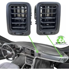 2000–2006 Silverado Sierra Right Dash A/C Heater Air Vents Dark Gray OEM