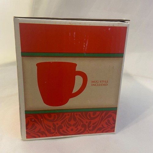 #6101 DTSC Imports New Christmas Mug ceramic New in Box 14 OZ - Picture 7 of 8