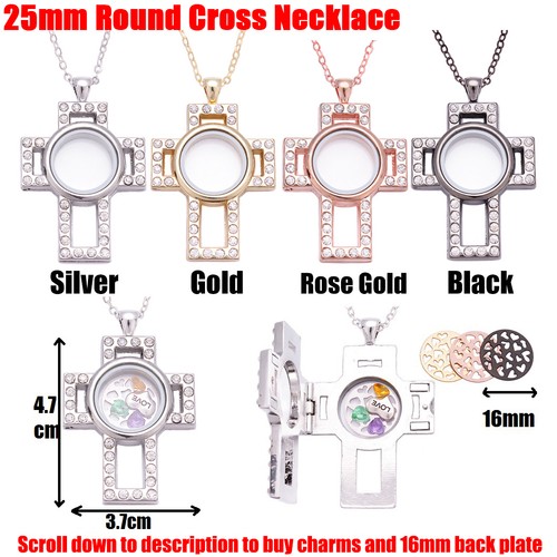 Collar colgante con dije flotante con memoria viva pulsera llavero para mujer - Imagen 3 de 20