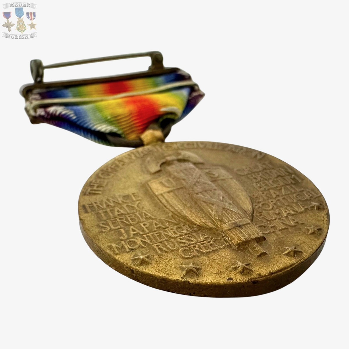 WW1 U.S. NAVY VICTORY MEDAL ATLANTIC FLEET CLASP BAR WWI WORLD WAR