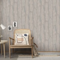 Vliestapete Abstrakt Streifen Shabby Beige Silber Metallic 10347-11 (2,80€/1Qm)