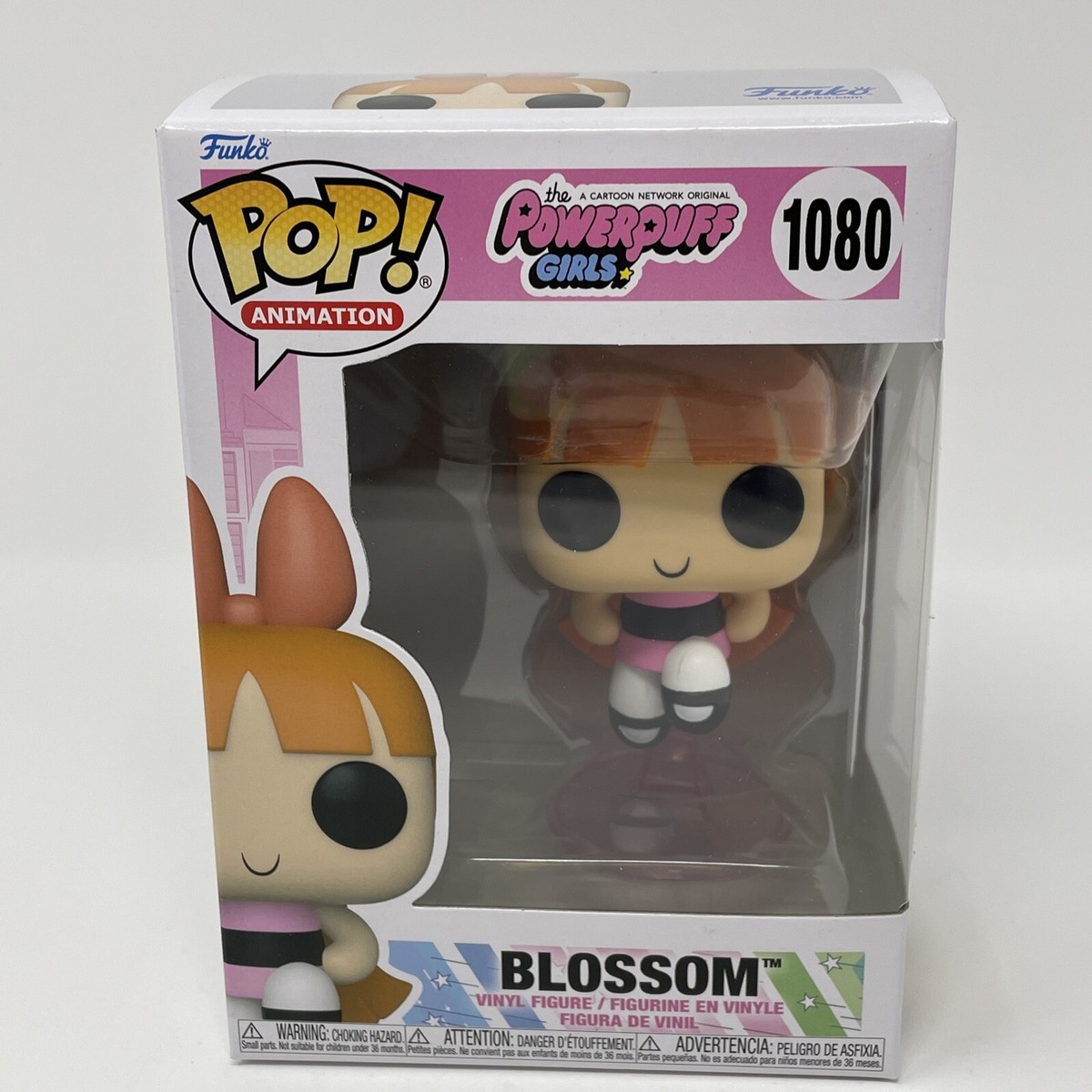Funko Pop! Animation Powerpuff Girls 1080 Blossom with Protector