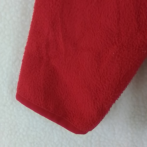 Athletic Works Womens Coat Sz 16/18 Red Heavy Fleece Jacket Full Zip Collar - Picture 11 of 13