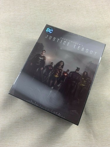ZACK SNYDER'S JUSTICE LEAGUE 4K UHD HDZETA STEELBOOK BOXET, NEW/SEALED - 第 1/7 張圖片