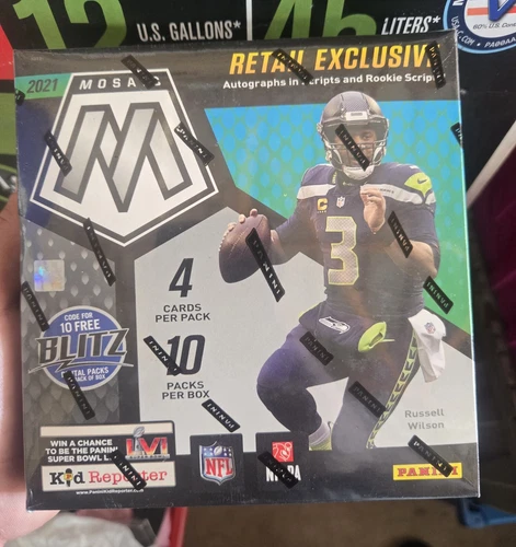 2021 Panini Mosaic NFL Football Mega Box Brand New Factory Sealed Lawrence!!! 