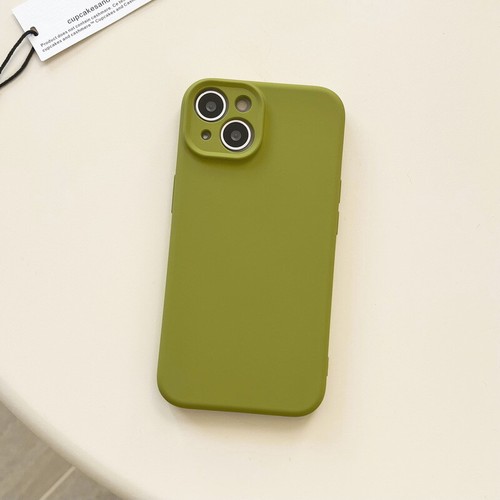 Shockproof Matte Soft Silicone Slim Case For iPhone 15 Pro Max 14 13 12 11 Cover - Zdjęcie 22 z 33