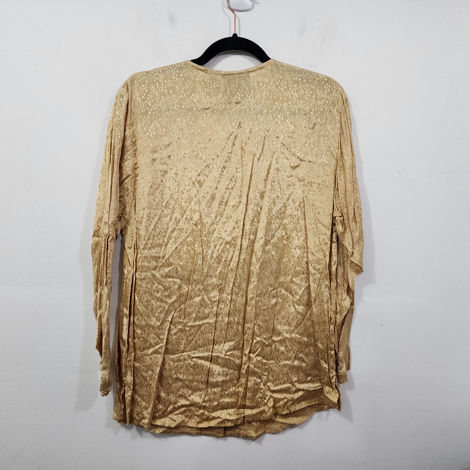 Shopping with Anthony Patchwork Button Up Blouse … - image 11