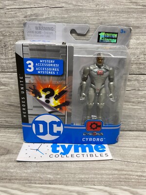 DC Spin Master CYBORG 4'' Figure 1st Ed. Creature Chaos