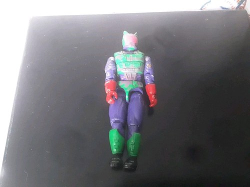 GI JOE Toxo Viper Toxi Vipere FILECARD FR Loose V2 1991 FULL Rare - Picture 4 of 16