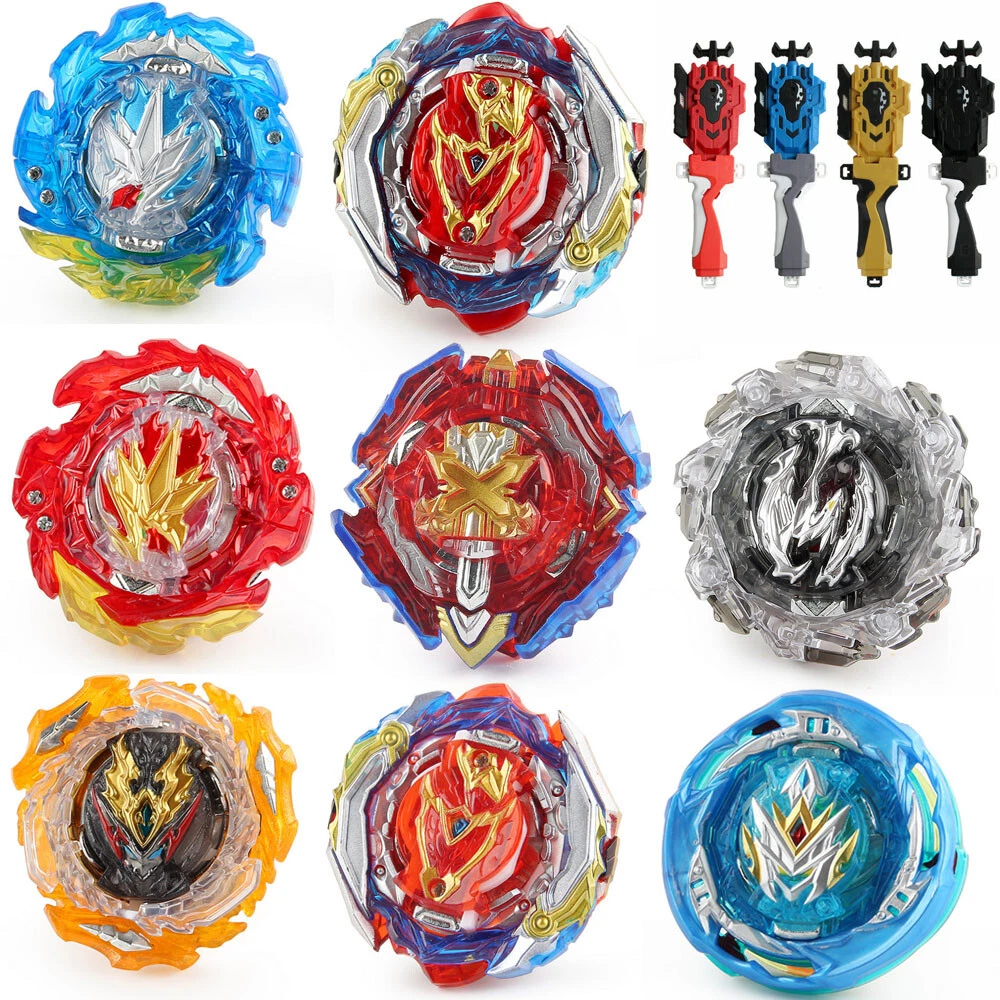 Beyblade Burst Starter Bay Blade Spinning Top Battle-Launcher Grip Kids  Gift Toy