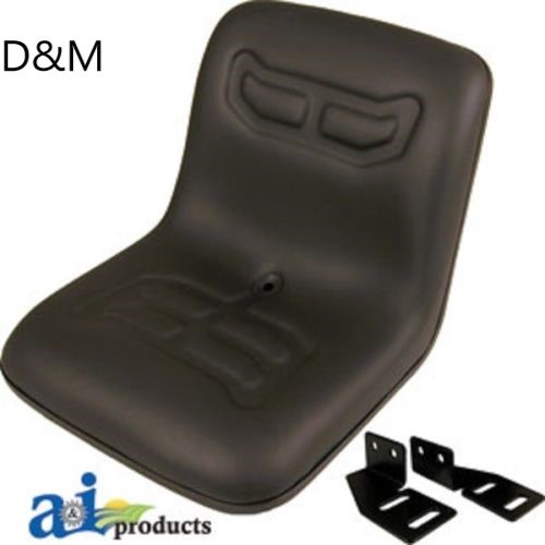Universal Compact Tractor Seat with brackets to fit Ford Kubota Satoh Iseki - Picture 1 of 3