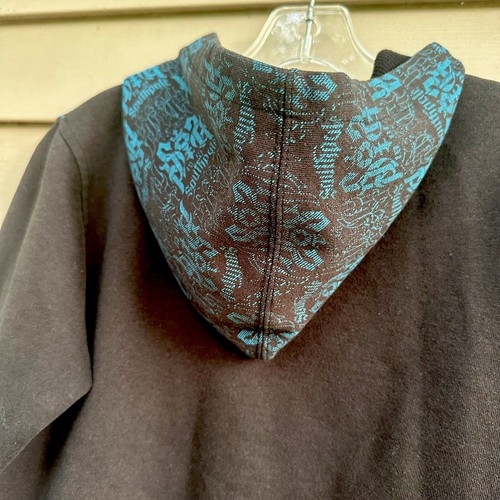 Vtg Youth South Pole Tribal Design Full Zip Hoodie Boys Size 7 - Picture 4 of 5