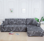 Elastic Sofa Covers For Living Room L Shape Sofa Cover Stretch Corner Slipcovers Popularna niska cena