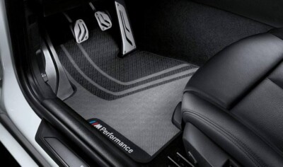 BMW Rubber Floor Mats M Performance Front 4 Series F32 F33 F82 F83 F86 2407306
