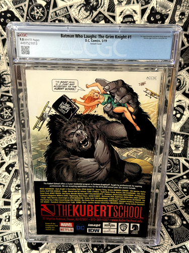 The Batman Who Laughs: the Grim Knight #1 (DC Comics mayo 2019) CGC 9,8 - Imagen 2 de 2