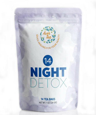 Aver Tea Night Detox - Organic Herbal Cleanse - Calming Rest & Digestive Support