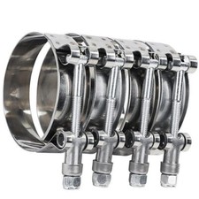 4pcs Stainless Steel T Bolt Clamps Id 3 Inch Clamp 79-87mm Silicone Hose 4pcs Stainless Steel T Bolt Clamps Id 3 Inch Clamp 79-87mm Silicone Hose