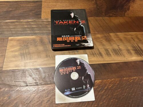 Taken 2 Blu ray*Steelbook*20th Century Fox*Region C*Rare China Edition* - Picture 1 of 1
