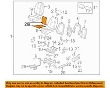 Gm Oem Seat Heater-element 20792748