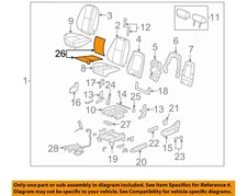 GM OEM Seat Heater-Element 20792748