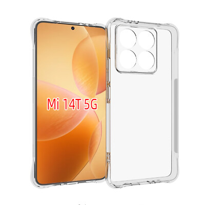 For Xiaomi 14T 15T / 15T Pro Anti Impact Corner Protective Clear Gel case cover