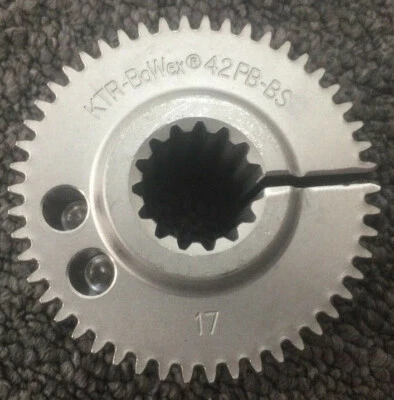BoWex 42 PB-BS Profil Nabe KTR Kupplung Flansch Profilnabe Ritzel 15 Zähne