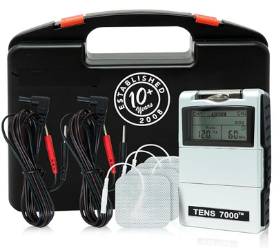 Maquina para Dolor de Espalda Cuerpo Aliviar Dolor Estimulante Terapia Doble Can