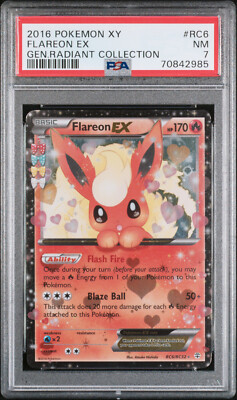 Pokemon Generation Radiant Flareon EX RC6/RC32 Ultra Rare Holo
