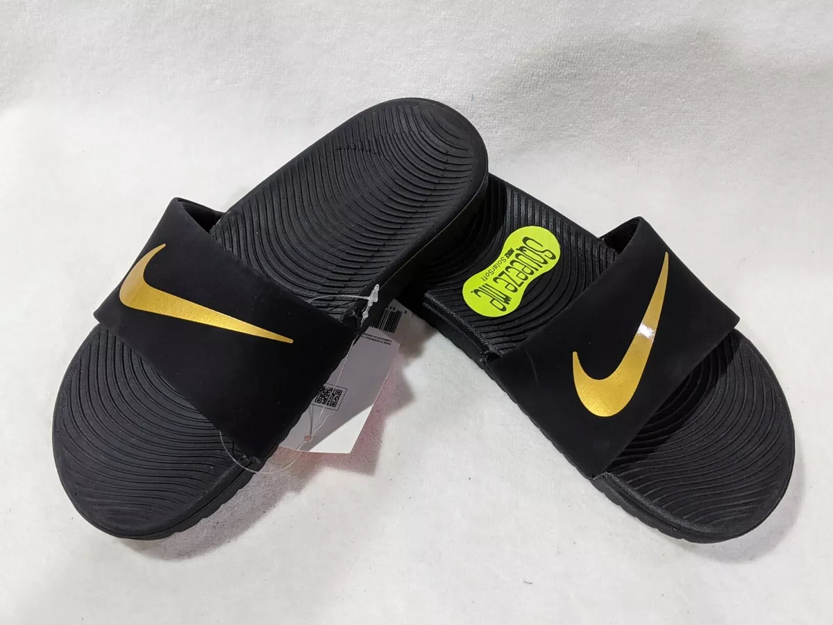 Girls clearance black slides
