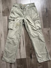 Carhartt Relaxed Fit Olive Cargo Pants 34x32.5 in