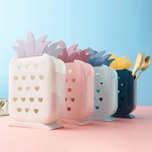 Download Plastic Spoon Chopsticks Fork Knife Storage Rack Basket Drainer Kitchen Solid US | eBay