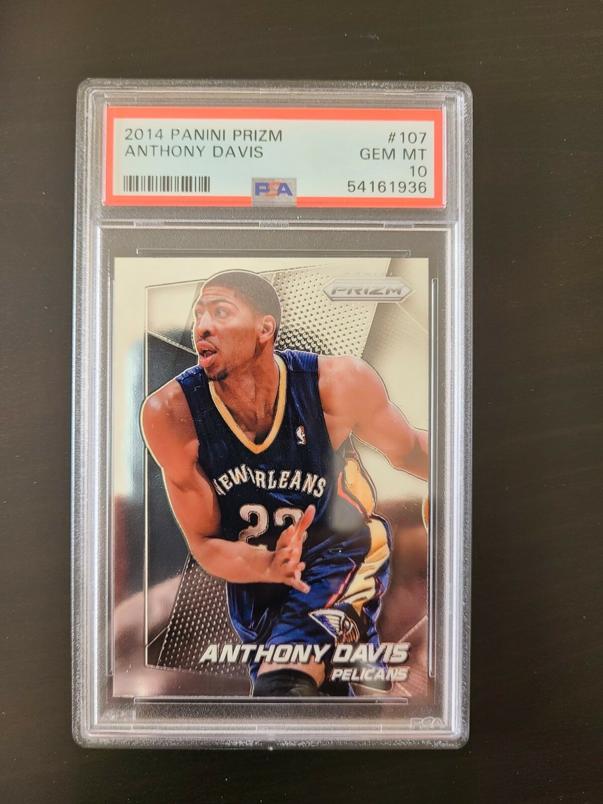 2014 Panini Prizm Anthony Davis #107 PSA 10 GEM MT - INVEST NOW!!!