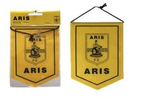 Aris FC Thessaloniki Wimpel Wappen Pennant Fanshop Europa League Fußball NEU
