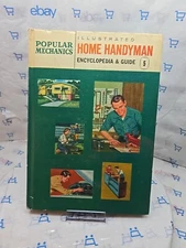 The Popular Mechanics Illustrated Home Handyman (1961) Vintage Hardcover Guide