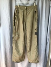 Vintage Obermeyer Ladies Women's Ski Snow Cargo Pants, Size 10, Khaki, Summit