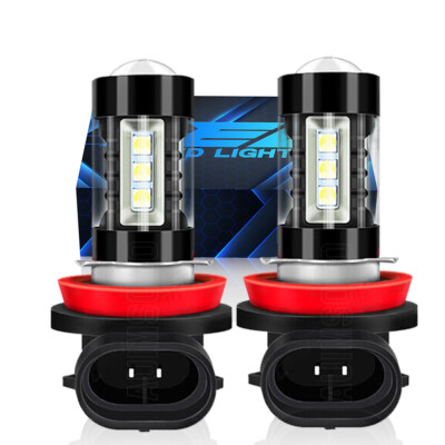 H11 H9 H8 2x LED Headlight Bulbs Kit Canbus High/Low Beam 6500K Xenon White 300W