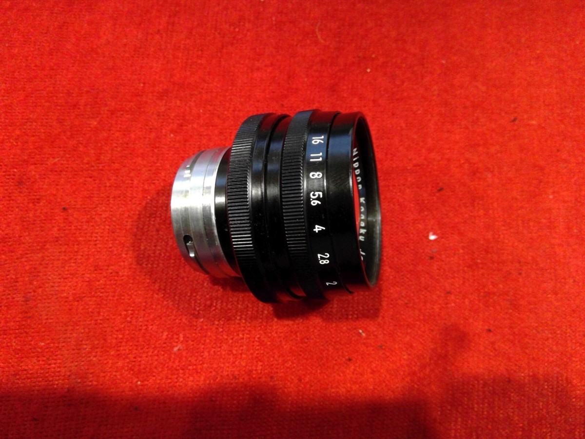 オリンピック Nipponkogaku Nikkor-S 1.4 50mm Last Olympic Version