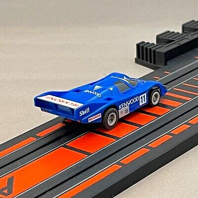 AFX Porsche 956 Kenwood Blue 0032 Turbo HO Slot Car Tomy