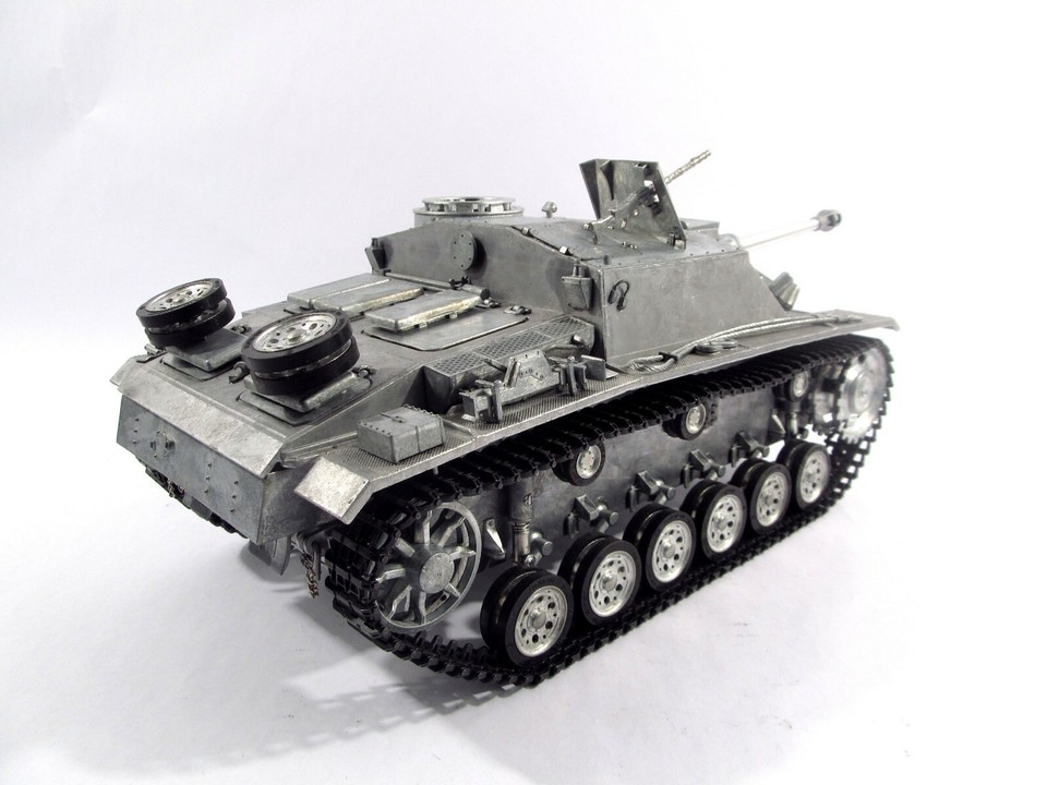 Coque Supérieure Métal Mato Pour Char RC Stug III 1/16 - Kit Accessoires Pièces MT189