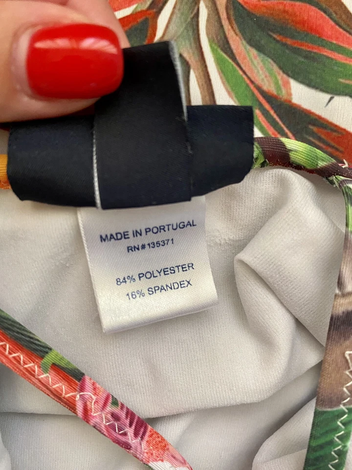 Купальник для девочек Oscar de la Renta Jungle Monkeys с оборками размер 6 для маленьких детей - Изображение 4 из 4