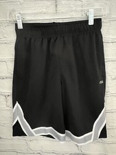 DSG Black/White/Gray Activewear Shorts Elastic Waist Pockets EUC Boy's M 10/12