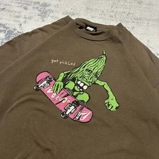 Vintage Faded Volcom Skateboards T Shirt XL Powell Birdhouse Jnco Hookups NHS