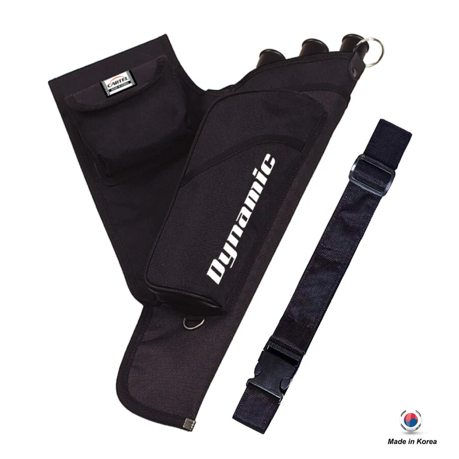 Cartel Archery Dynamic 501 Recurve Bow Hip Quiver 3 Tube - Image 3 of 3