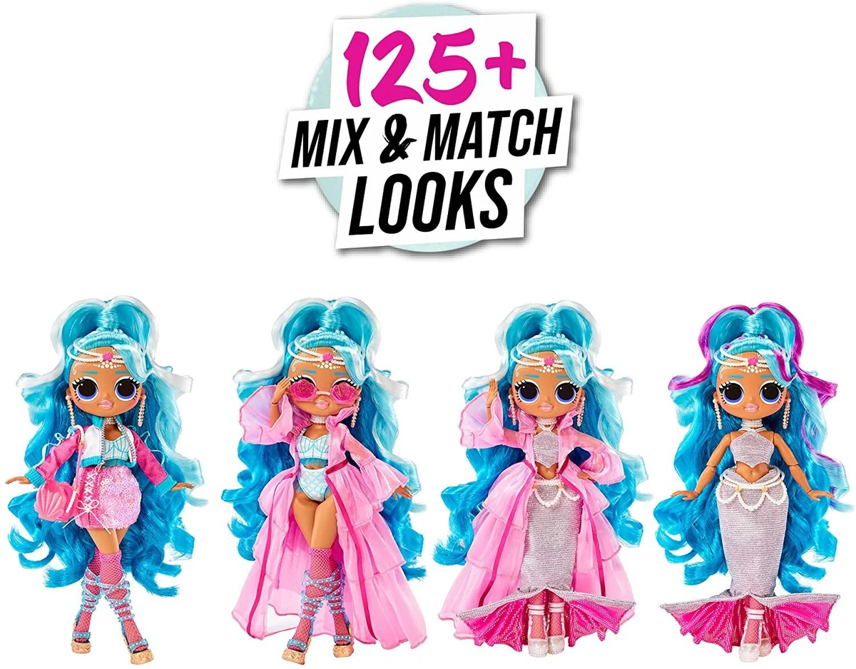 Lol Surprise OMG Queens Splash Beauty Fashion Doll with 125+ Mix and Match Fashion Looks