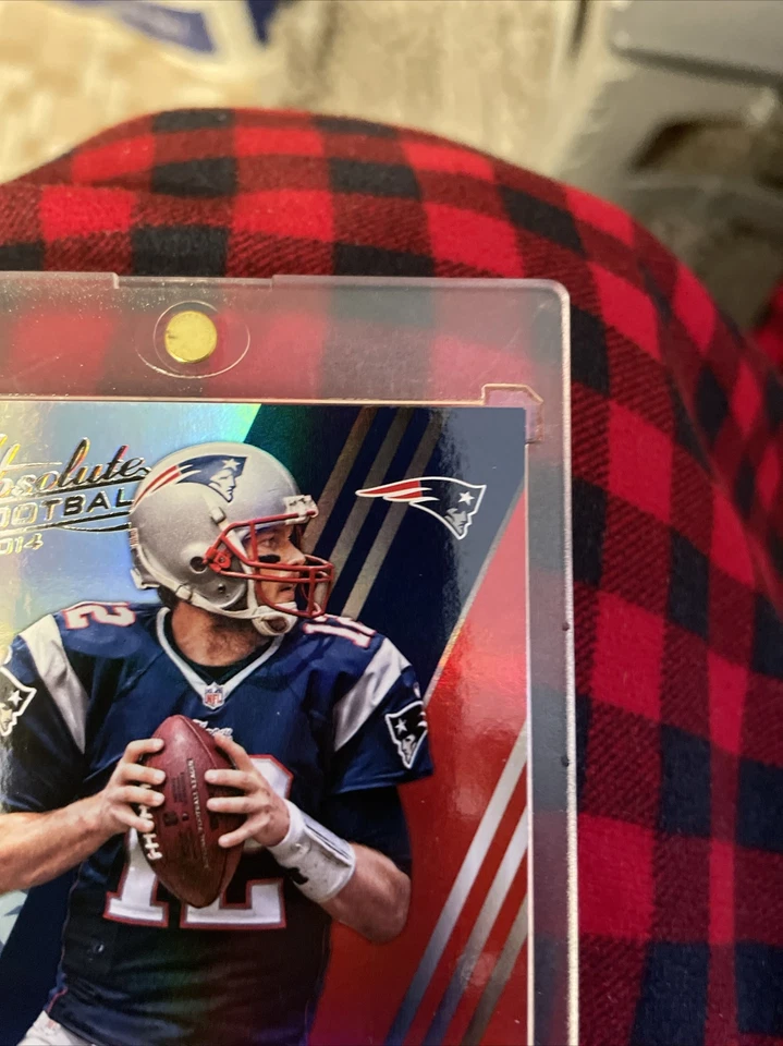 TOM BRADY 2014 Absolute/99 REFRACTOR RARE SSP - Image 3 of 4