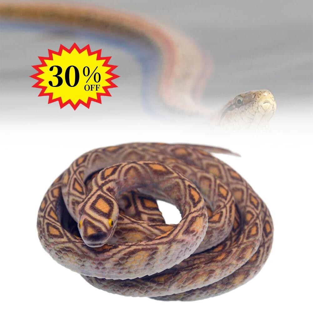 Burmese Python Rubber Snake-M Burmese Python Rubber Snake-M