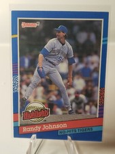 Randy Johnson, 1991 Donruss Highlights #BC-2 No Hitter Seattle Mariners 